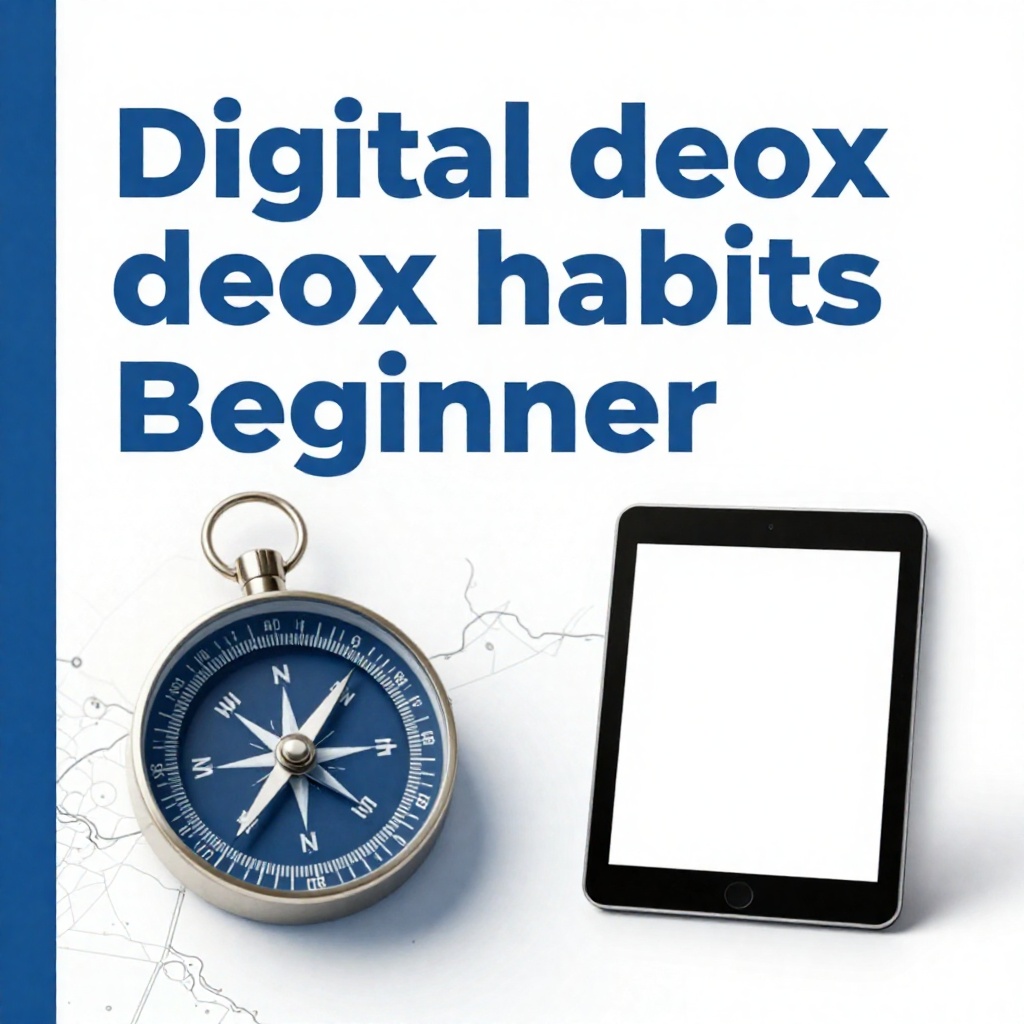Digital detox habits Beginner : start without mistakes (blueprint)
