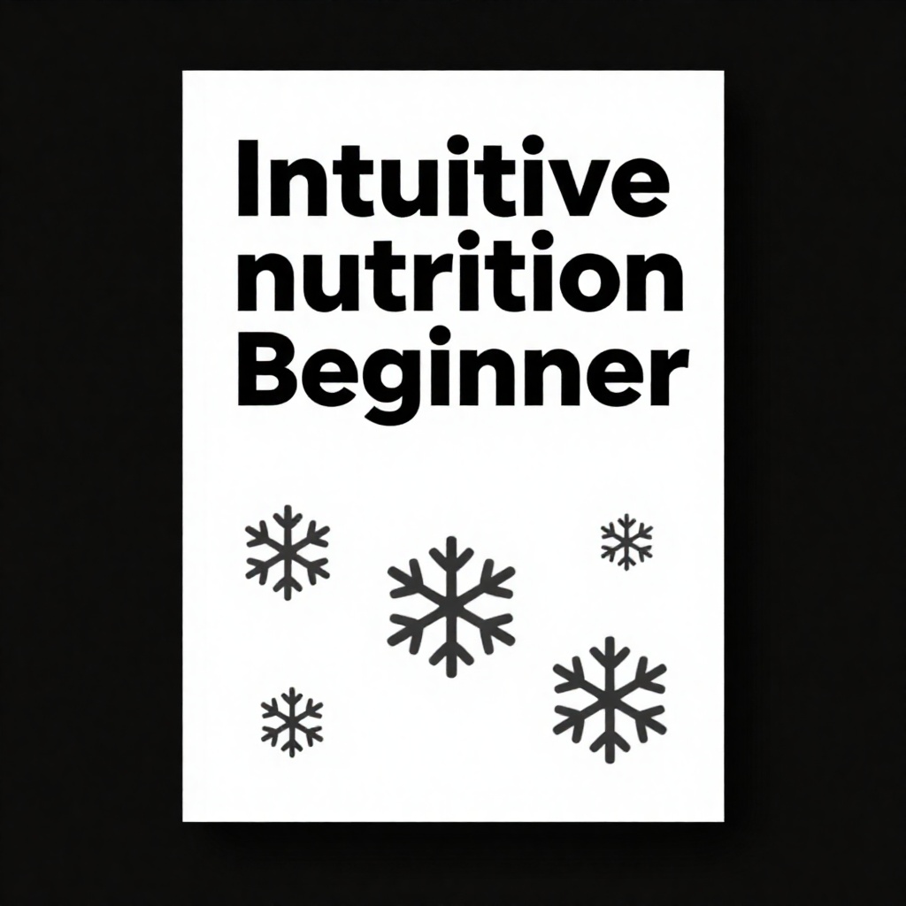 Intuitive nutrition Beginner : no experience needed step-by-step system